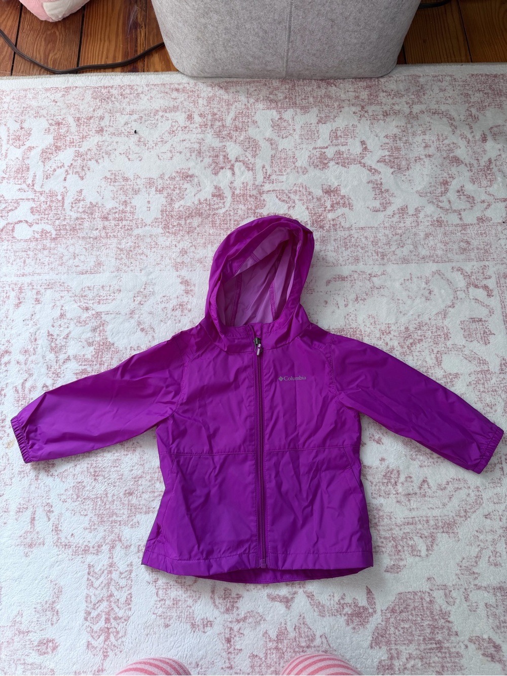 NWOT Columbia Girls' Pink Hooded Jacket